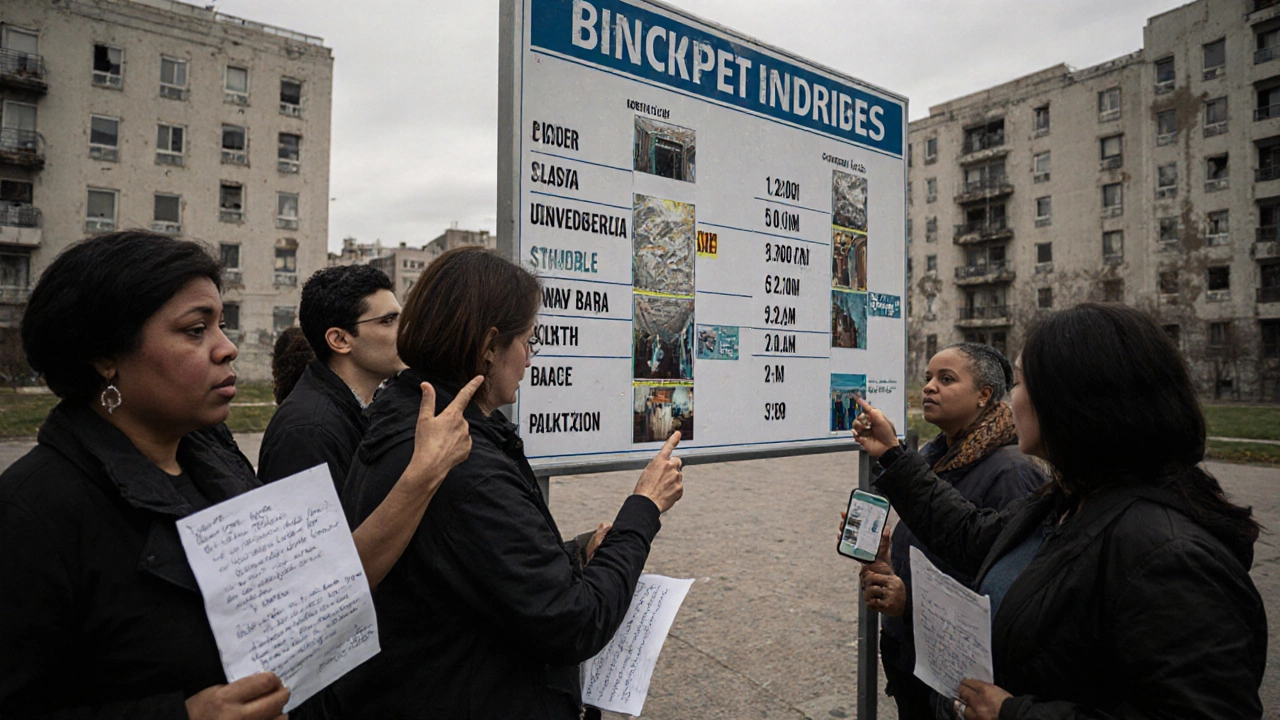 Жильцы собирают доказательства повреждений и подписывают петицию перед объявлением о ремонте.