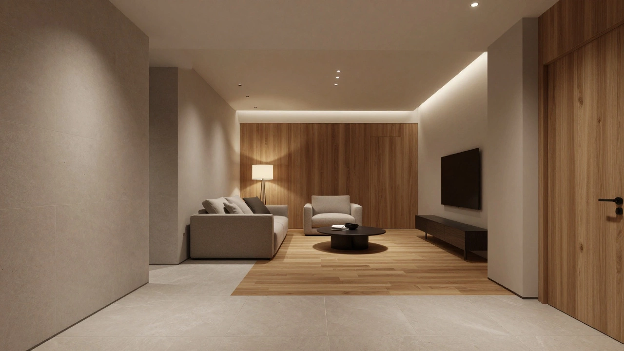 Современный интерьер квартиры с эргономичной планировкой и качественной отделкой