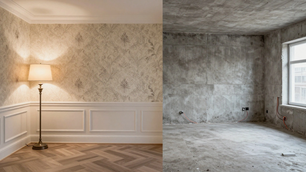 Сравнение косметического и капитального ремонта: отделка интерьера против инженерных систем